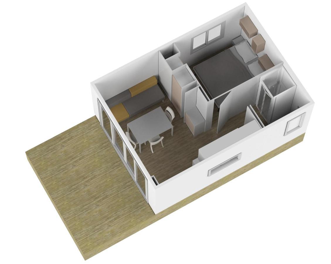 Camping Ulika Mobile Homes - Naturist Cervar-Porat Luaran gambar